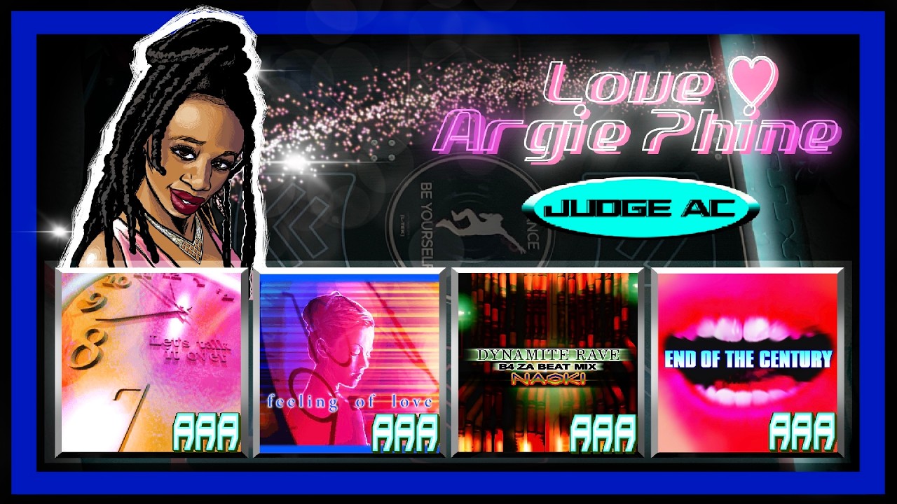 DDR VARIOUS Revisited.  LOVE ♡ ARGIE PHINE Tribute. ESP PFCs ARCADE TIMING