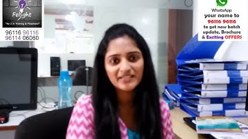 Android training in bangalore with 100% Placement, Congrats Asha