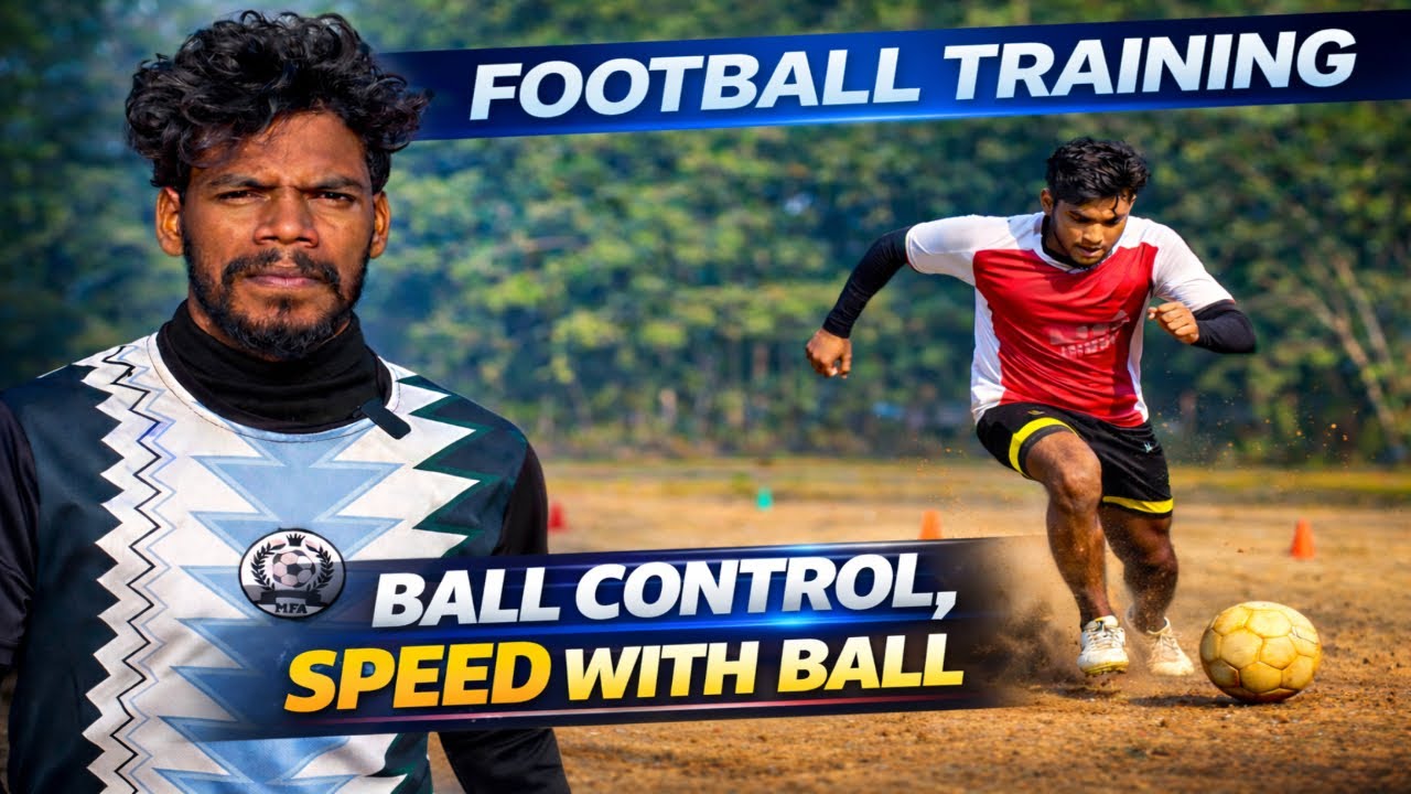 Football Training | Ball Control & Speed With Ball | Improve Ball ...