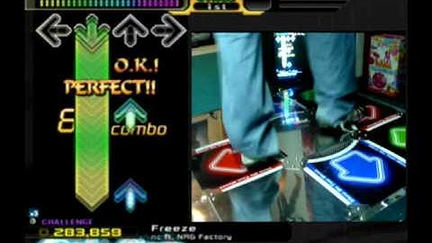 Kon - FREEZE (Challenge) AAA#116 - Perfect Full Combo on DDR X2 (PS2, U.S.)