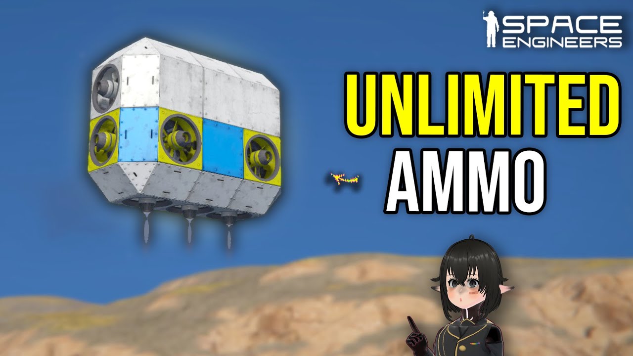 The Worst Combat Drone Idea in History, Space Engineers - YouTube