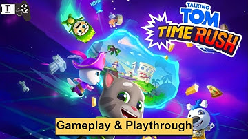 Talking Tom Time Rush Gameplay Android / iOS