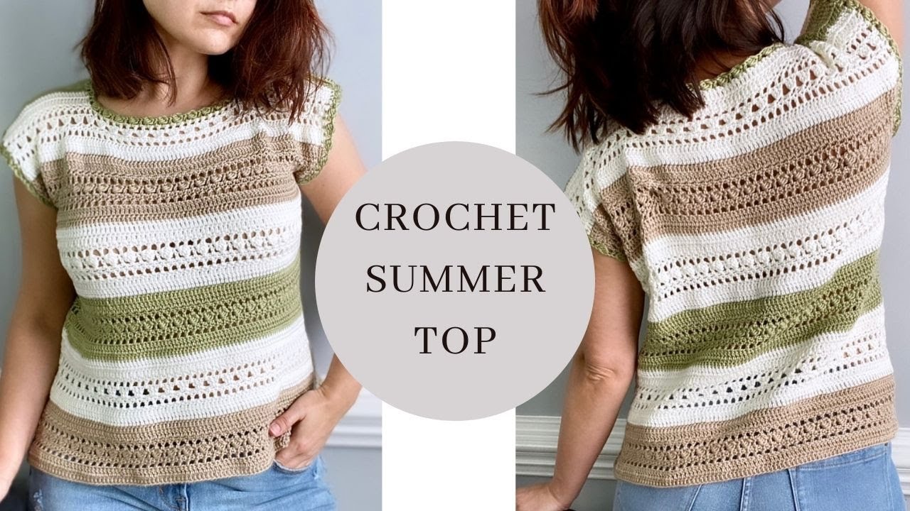 Crochet Summer Top Free Pattern 