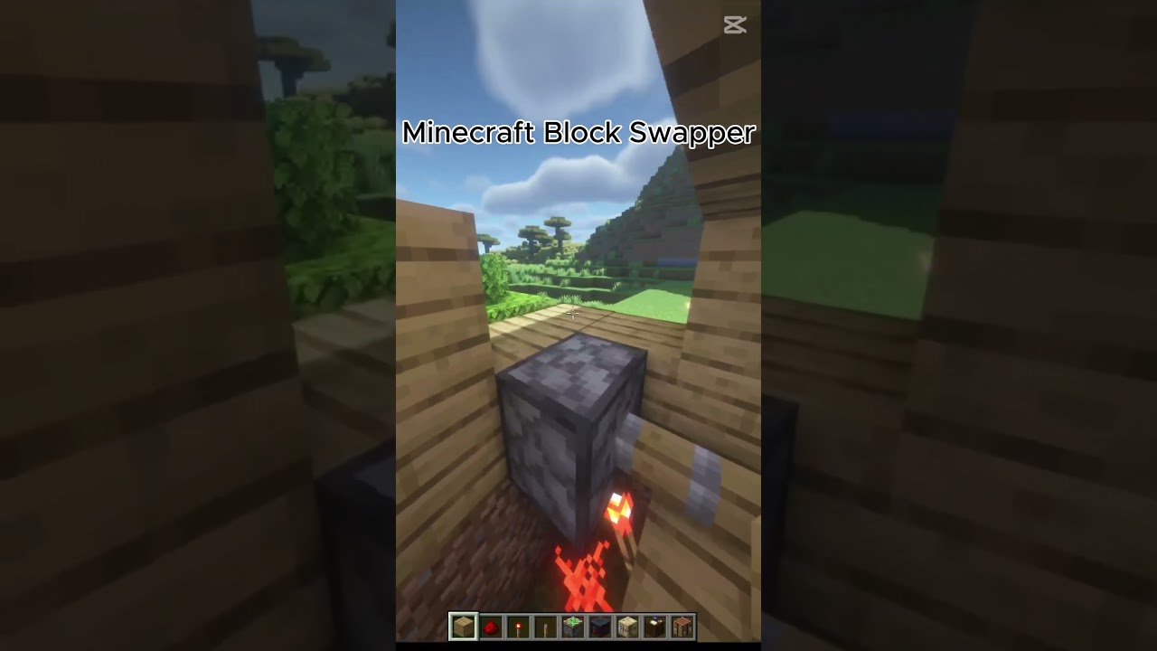 Minecraft block swapper  #minecraft #youtube #gaming