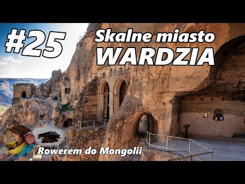To Central Asia by Bicycle - #25 Vardzia, a city in the rocks (English subtitles)