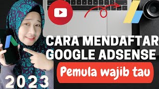 CARA MENDAFTAR GOOGLE ADSENSE & MENAUTKANYA KE AKUN YOUTUBE/PEMULA WAJIB TAU 2023