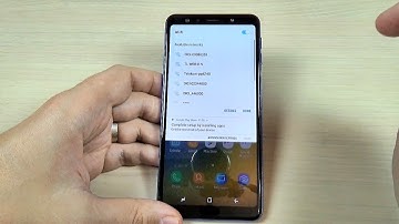 How to Connect Samsung Galaxy A7 & A9 (2018) to Wi-Fi