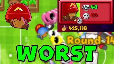 WORST RECORD EVER IN BFB COLOSSEUM!? Why Did He Get A SuperMonkey - Bloons TD Battles