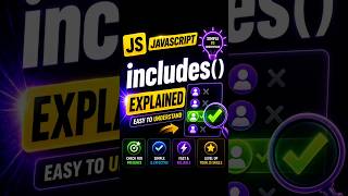 🔥 JavaScript includes() Made Super Easy  #javascript #includes #arraymethods #codeshiksha #js