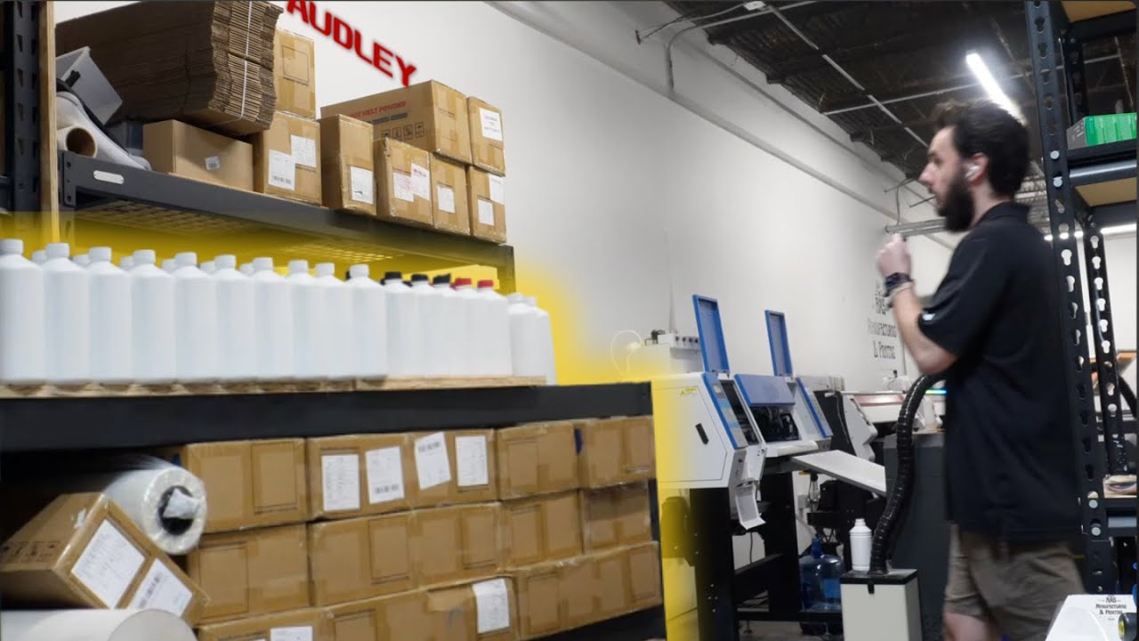 Я потратил 10 300 долларов на товары для DTF.