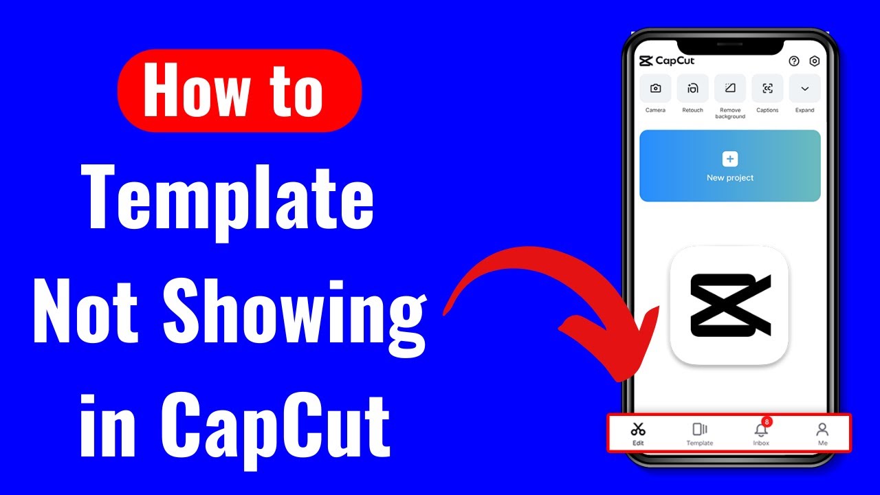 How To Fix Template Not Showing in CapCut on Iphone - YouTube