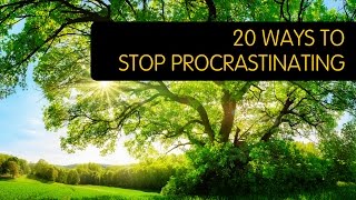 20 Ways to Stop Procrastinating and Start Spring Cleaning