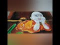 Laughing Buddha painting