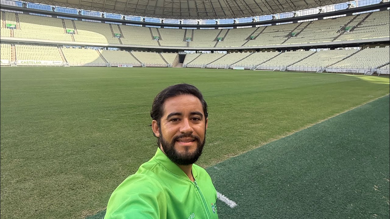 PRIMEIRO A PISAR NO GRAMADO EM 2026 NA ARENA CASTELÃO 