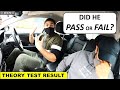 His Driving Theory Test Result | THEORY TEST TIPS