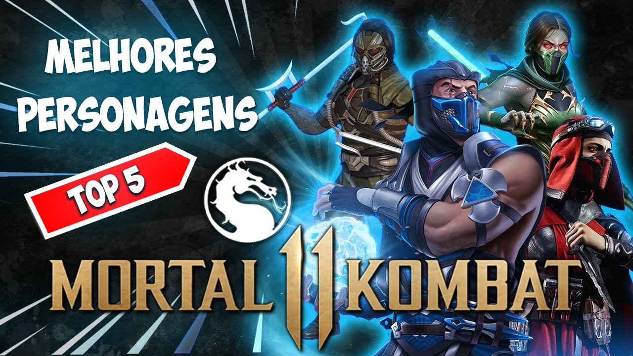 OS PERSONAGENS MAIS FORTES DE MORTAL KOMBAT - TOP 10 