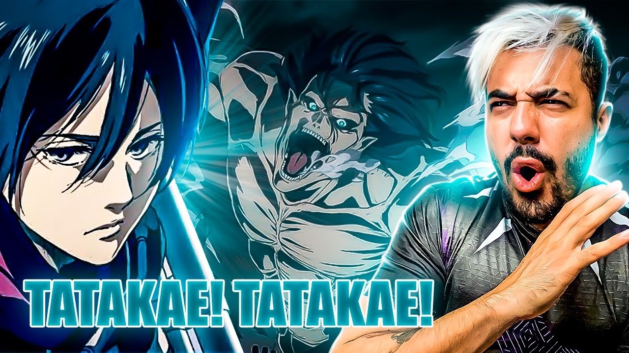 Animadas Demais - 🔔 TATAKAE!! Já está disponível Shingeki no Kyojin: The  Final Chapters! 🍁🥳 😁 Solta o play! 💜 . Arigatô :D #anime #animesbr  #shingekinokyojin #eren #mikasa #armin #atackontitan #snk #aot #