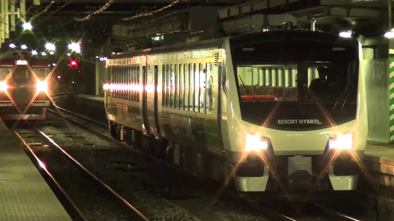 HB-E300系快速『リゾートビューふるさと』長野駅に到着 - YouTube