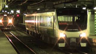 HB-E300系快速『リゾートビューふるさと』長野駅に到着 - YouTube