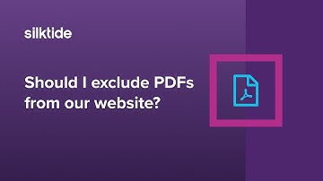 Should I just exclude PDFs from my website? - Web accessibility FAQ - Silktide