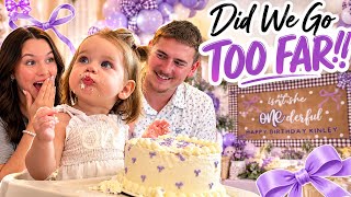 Did We Go TOO FAR for Her First Birthday?!