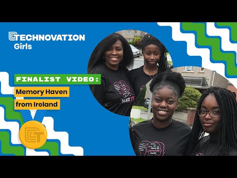 World Summit 2020 Technovation Girls Finalist Team Memory Haven