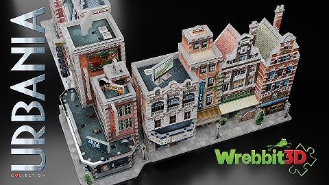 This 3D Puzzle Looks Like a Real Town!