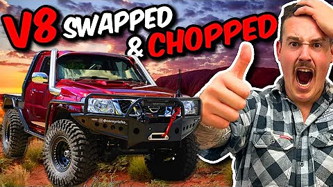 LS3 Swapped GU Patrol built entirely himself! Cleanest Ute In Aus?