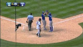 2011/07/03 Hosmer's three-run homer