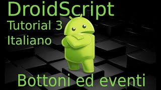 droidscript - bottoni ed eventi