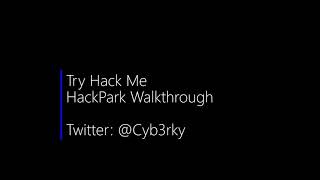 Try Hack Me - HackPark Walkthrough (No Metasploit)