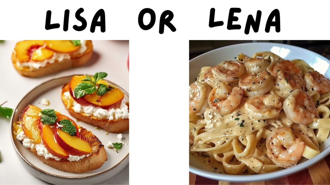 LISA OR LENA (food addition!!!)🧁😋