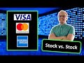 Visa vs Mastercard vs American Express stock analysis | Best finance stock | Financials V MA AXP