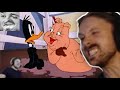 Forsen reacts  looney tunes platinum collection s 01 e 09 c  great piggy bank robbery octopus