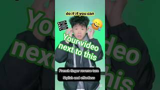 your turn | french finger reverse challange#trending #youtubeshorts #funny #viral #cute #coolvideo