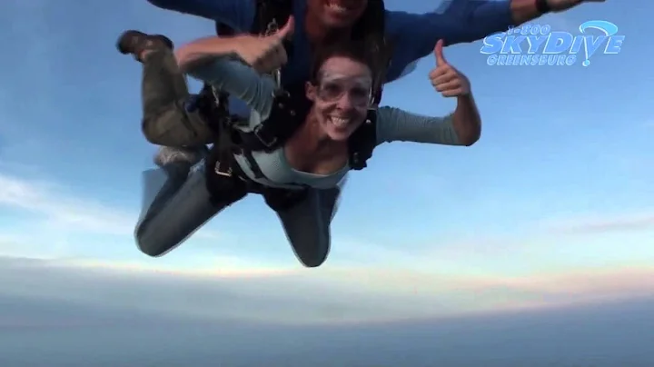 Jessica Bentley's Tandem skydive!