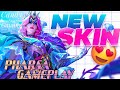 PHARSA NEW SKIN CRAZY DAMAGE!! 2XMANIAC | MOBILE LEGENDS
