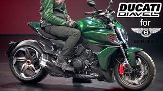 Ducati DIAVAL for Bentley Motorcycle Presentation by DPCcars 607 views 1 day ago 3 minutes, 16 seconds