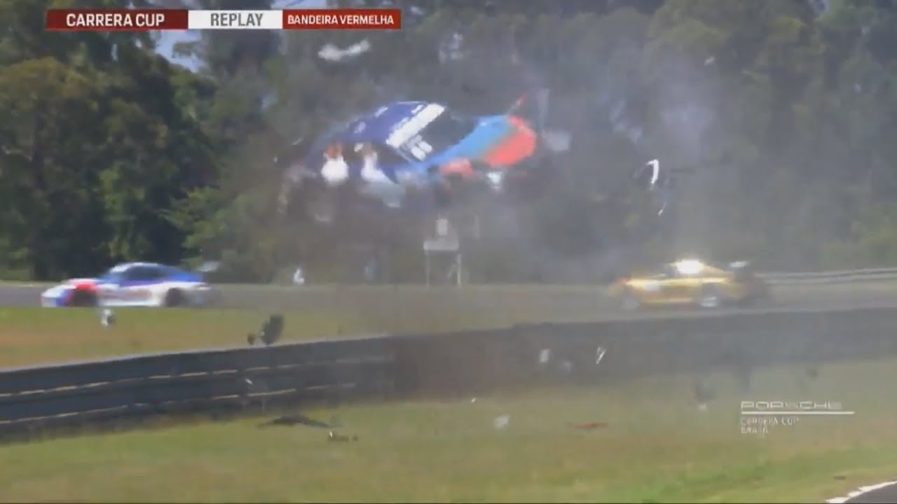 Watch a Porsche 911 GT3 Cup Car Roll 10 Times in Massive Nurburgring Crash