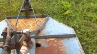 Ford tractor with 5 foot bush hog