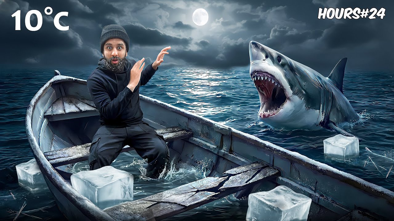 Can We Survive 24 Hours In a 10°C Cold Ocean - OR DIE ?