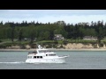 59&#39; Selene trawler yacht &quot;Watta Ryde&quot; cruising.  SOLD