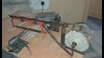 DIY Homemade power hacksaw