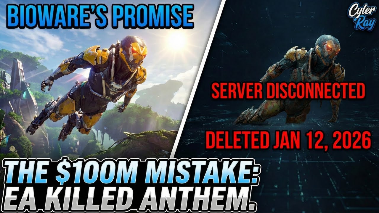 The $100 Million Paperweight: EA Deleted Anthem Forever
