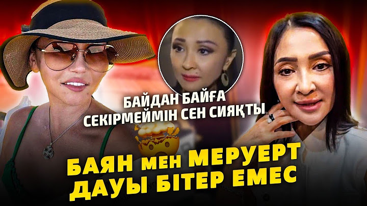 Bayan Alaguzova Responds to Meruert Tusupbayeva | A person who can't do anything, tries everything.