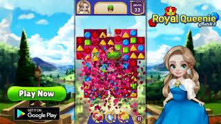 Royal Queenie: Jewel Match 3 - Landscape V1.2 screenshot 3