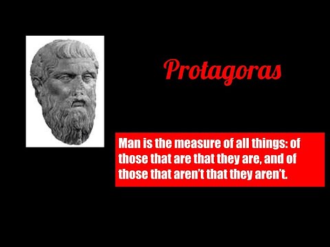 پروتاگوراس و "انسان معیار است" (قسمت 1/2)
