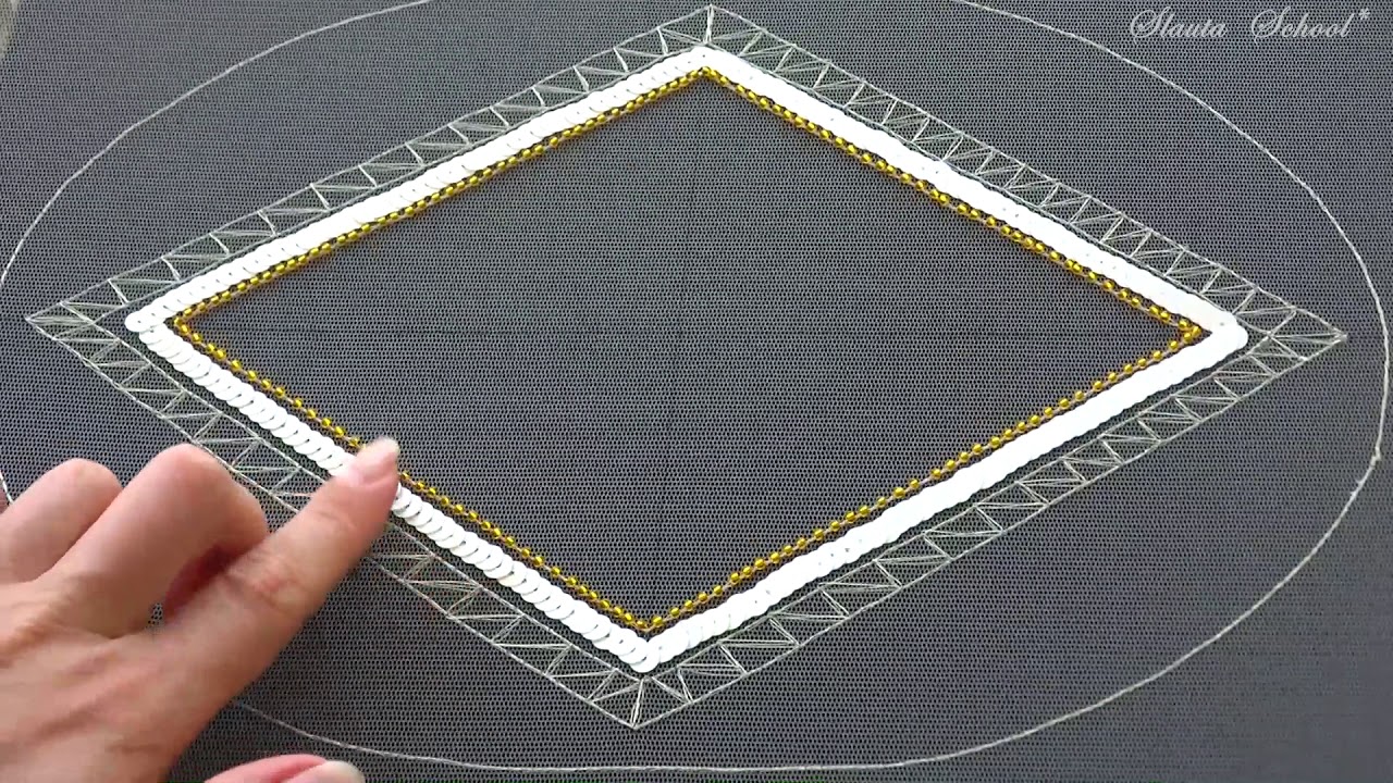 Luneville Embroidery Tutorial. Advanced. Module 1. Lesson 7