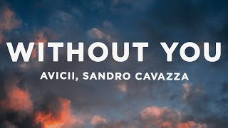 Avicii - Without You (Lyrics) ft. Sandro Cavazza Resimi