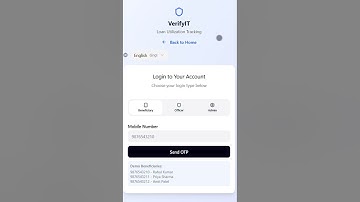 VerifyIT | AI-Powered Loan Utilization Tracking System | Smart India Hackathon 2025 Solution (MoSJE)